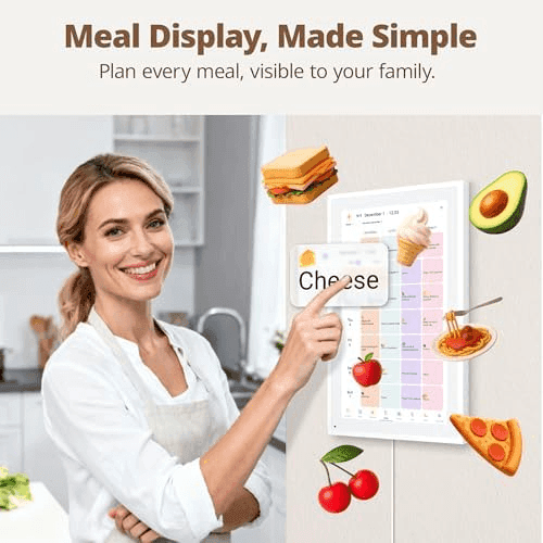 Dragon Touch 15.6-Inch Full HD Digital Family Calendar - White image 4