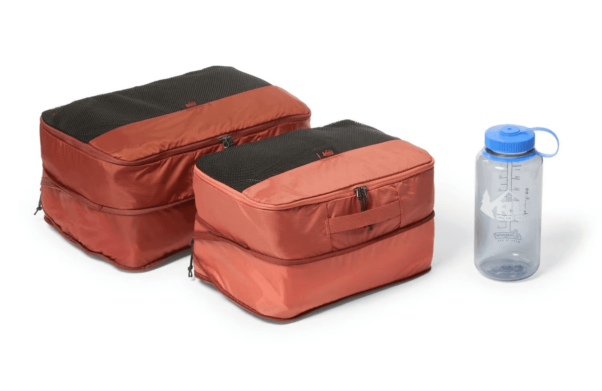 REI Co-op Expandable Packing Cube Set - Medium/Large, Iron Oxide image 2