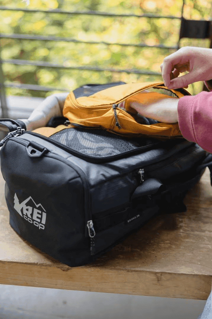 REI Co-op Expandable Packing Cube Set - Medium/Large, Iron Oxide image 4