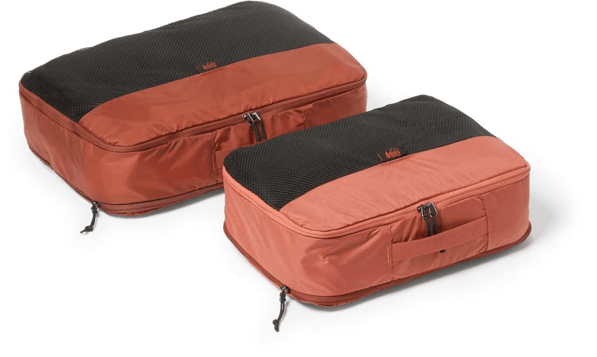 REI Co-op Expandable Packing Cube Set - Medium/Large, Iron Oxide