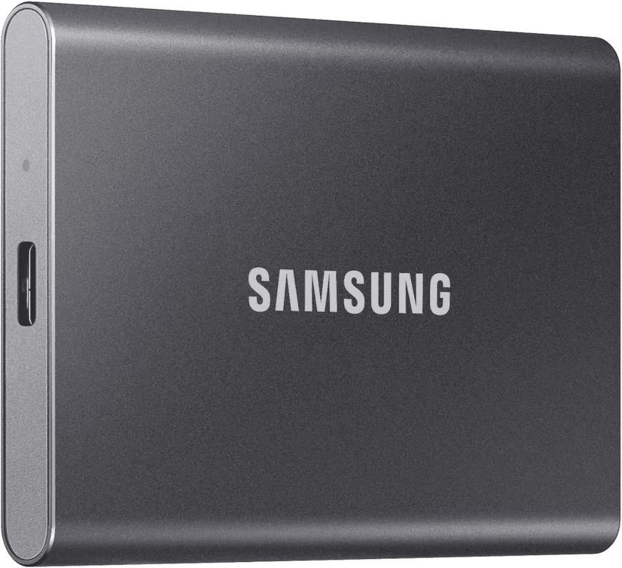 Samsung T7 1TB Portable SSD with Hardware Encryption image 2