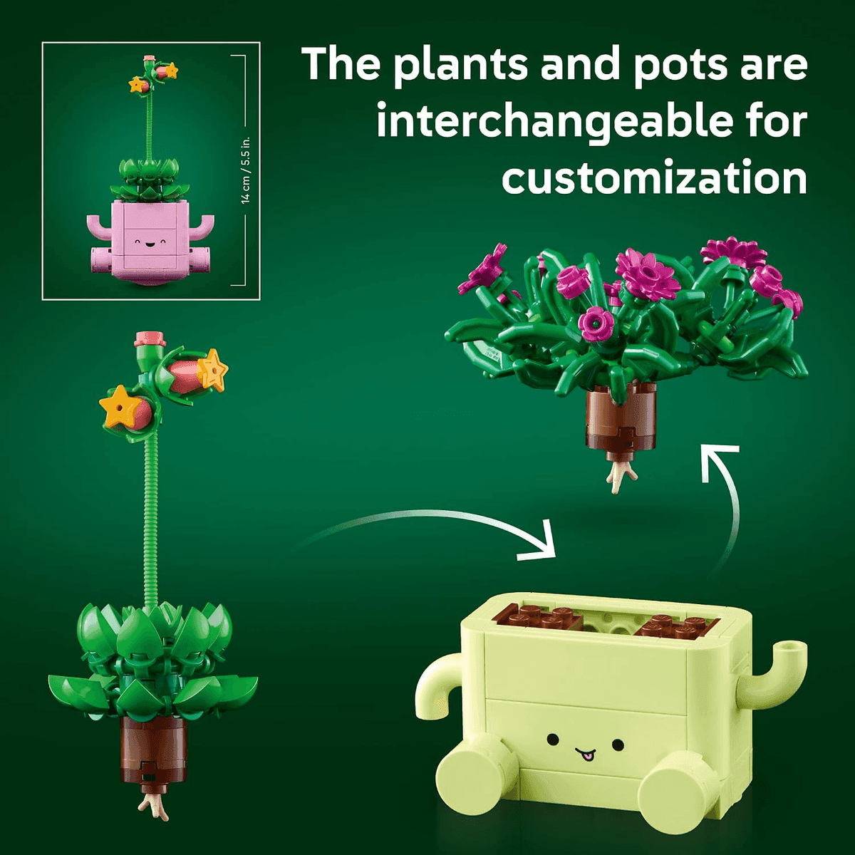 LEGO Botanicals Rocking Plants 11506 Building Set image 4