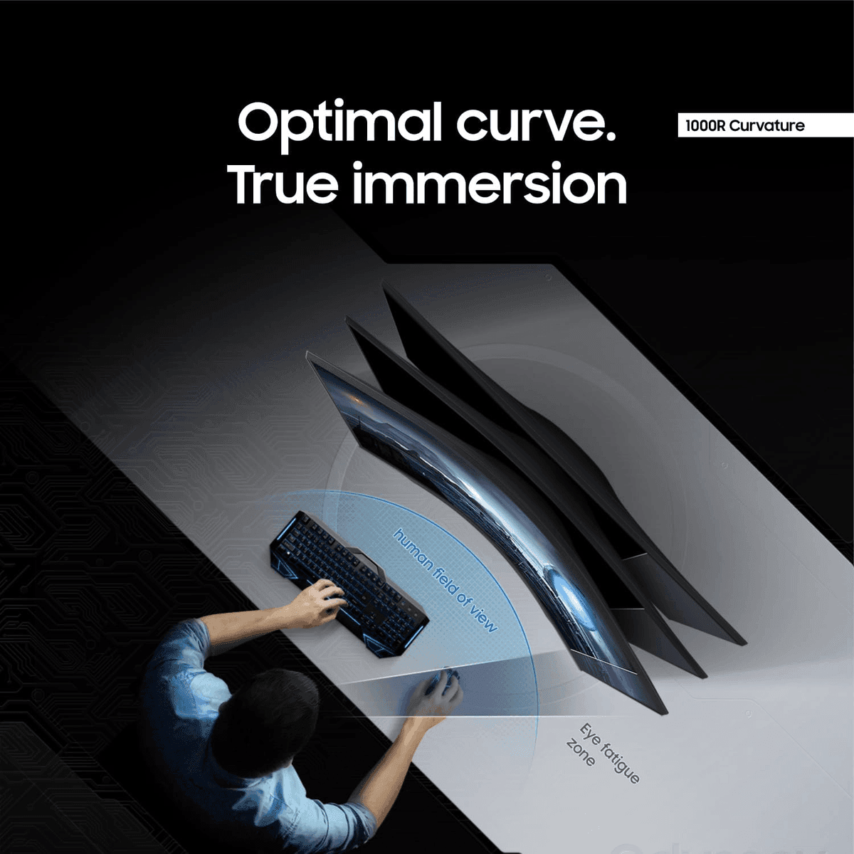 Samsung 34-inch Odyssey G5 Ultrawide Curved Gaming Monitor image 5