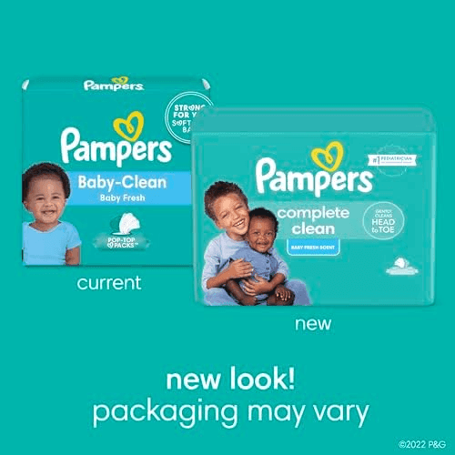 Pampers Complete Clean Baby Wipes, 72 Count - $2.69 image 2