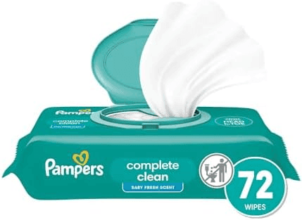 Pampers Complete Clean Baby Wipes, 72 Count - $2.69