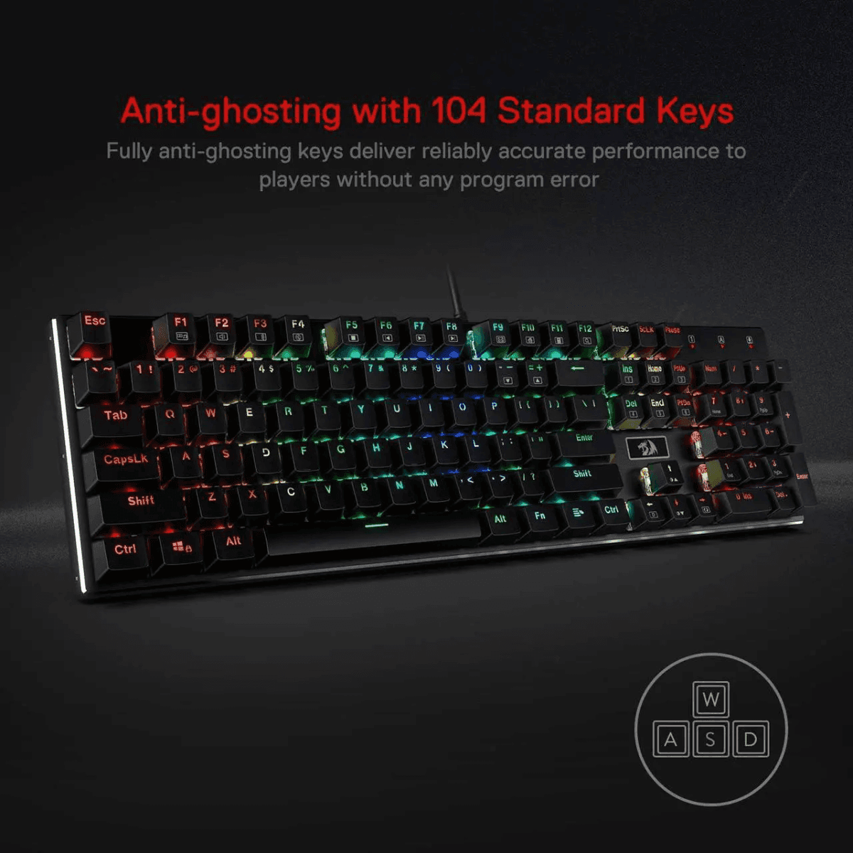 Redragon K556 RGB Mechanical Gaming Keyboard image 5