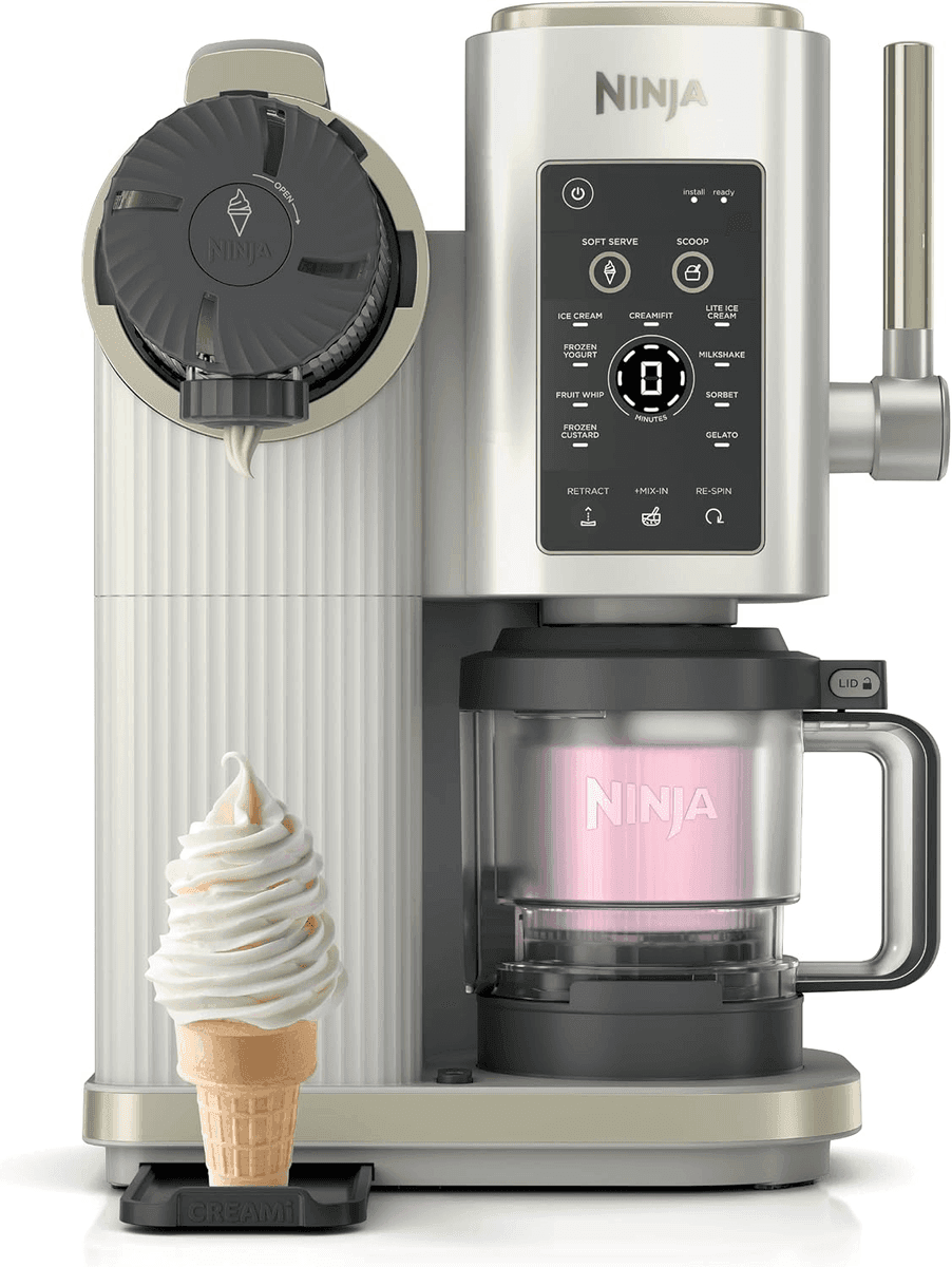 Ninja Creami Scoop & Swirl Ice Cream Maker NC701IV
