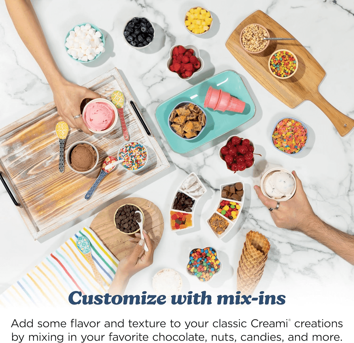 Ninja Creami Scoop & Swirl Ice Cream Maker NC701IV image 4
