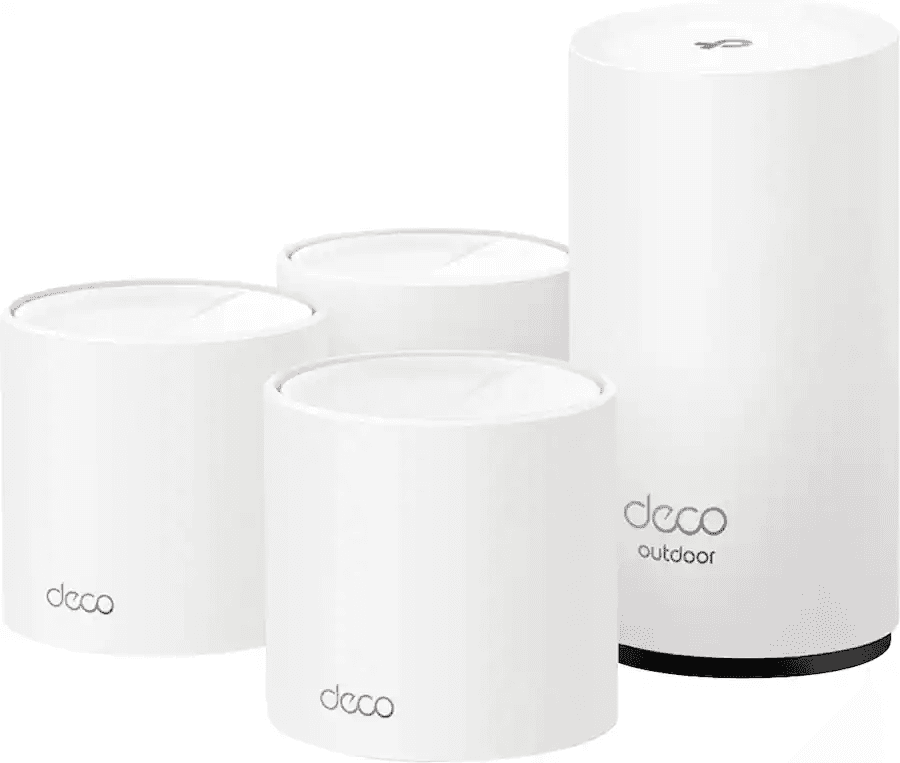 TP-Link Deco AX5400 Wi-Fi 6 Indoor/Outdoor Mesh System 4-Pack