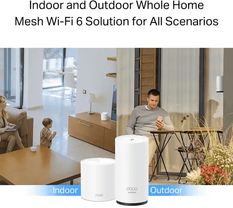 TP-Link Deco AX5400 Wi-Fi 6 Indoor/Outdoor Mesh System 4-Pack image 2