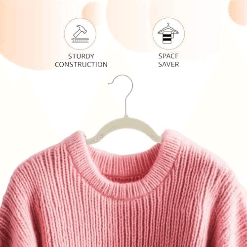 Amazon Basics Slim Velvet Suit Hangers, 30-Pack image 3
