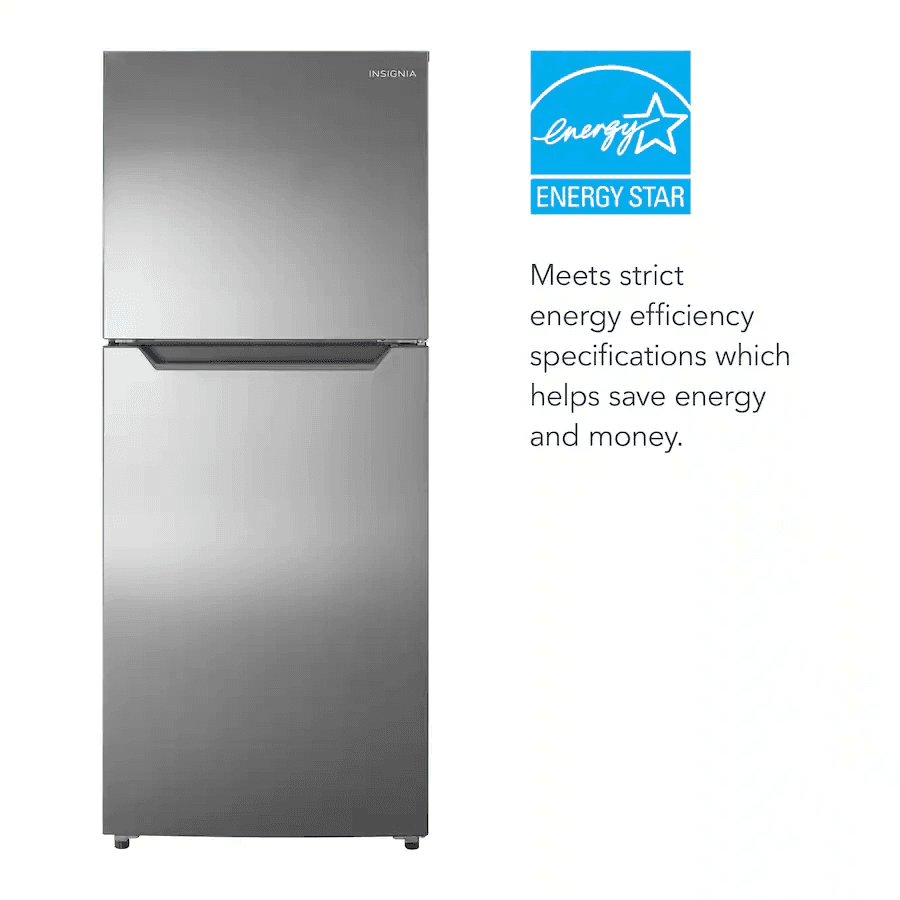 Insignia 10 Cu. Ft. Top-Freezer Refrigerator image 2