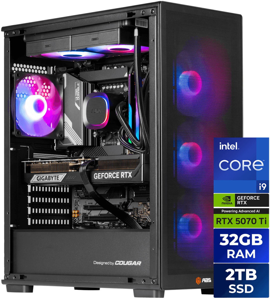ABS Stratos II i9-14900KF RTX 5070 Ti Gaming PC