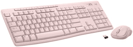 Logitech MK270 Wireless Keyboard and Mouse Combo - Rose