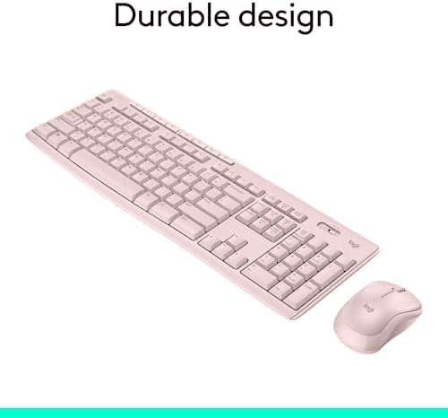 Logitech MK270 Wireless Keyboard and Mouse Combo - Rose image 5