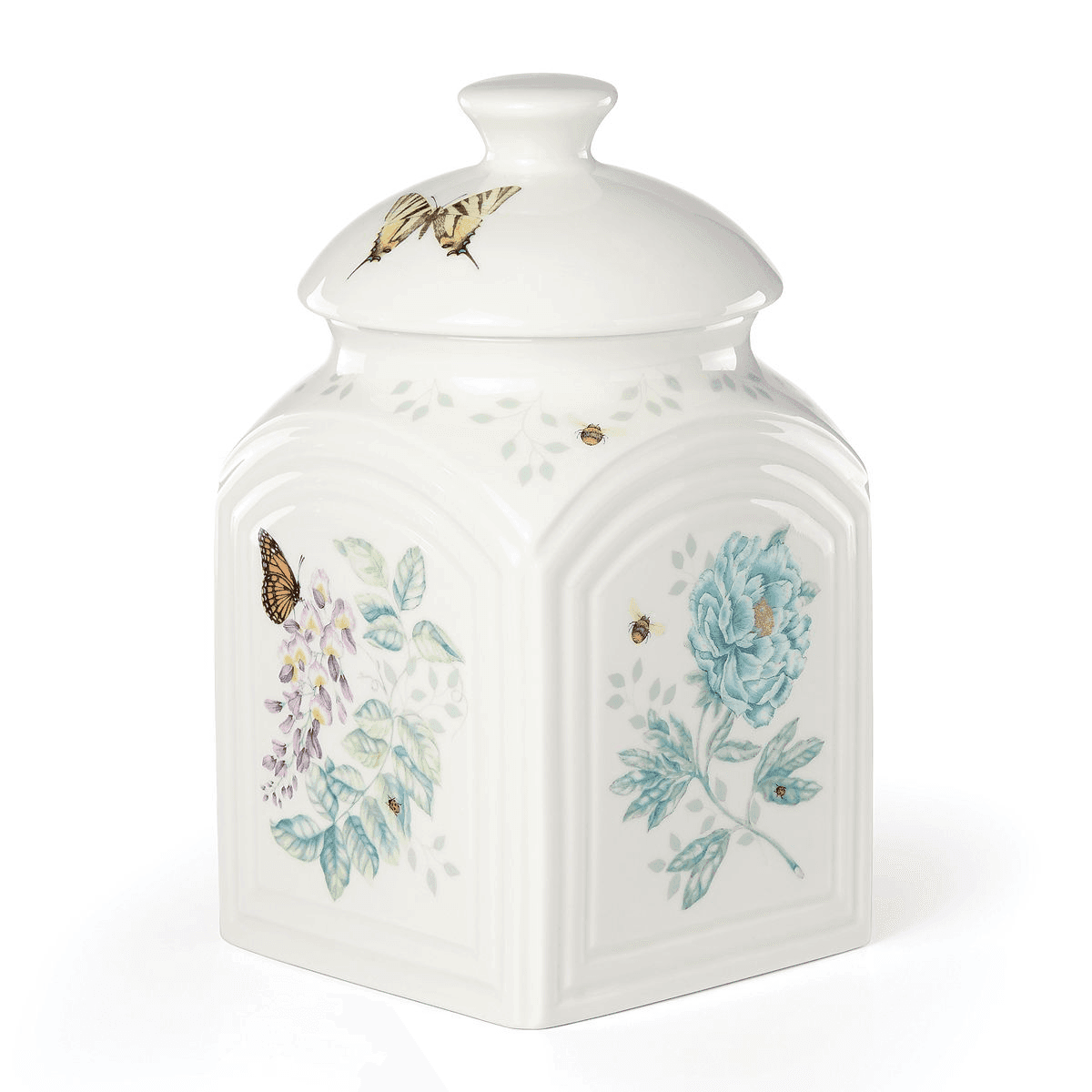 Lenox Butterfly Meadow Porcelain Canisters, Set of 3 image 5