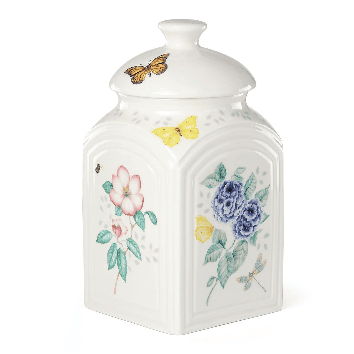 Lenox Butterfly Meadow Porcelain Canisters, Set of 3 image 4