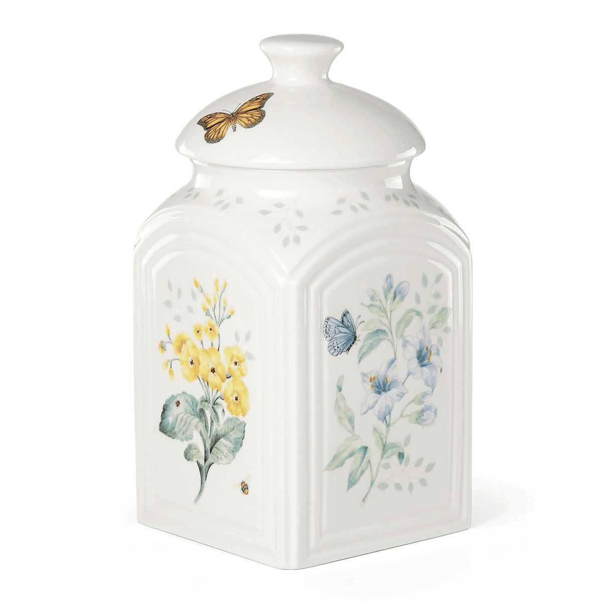 Lenox Butterfly Meadow Porcelain Canisters, Set of 3 image 3