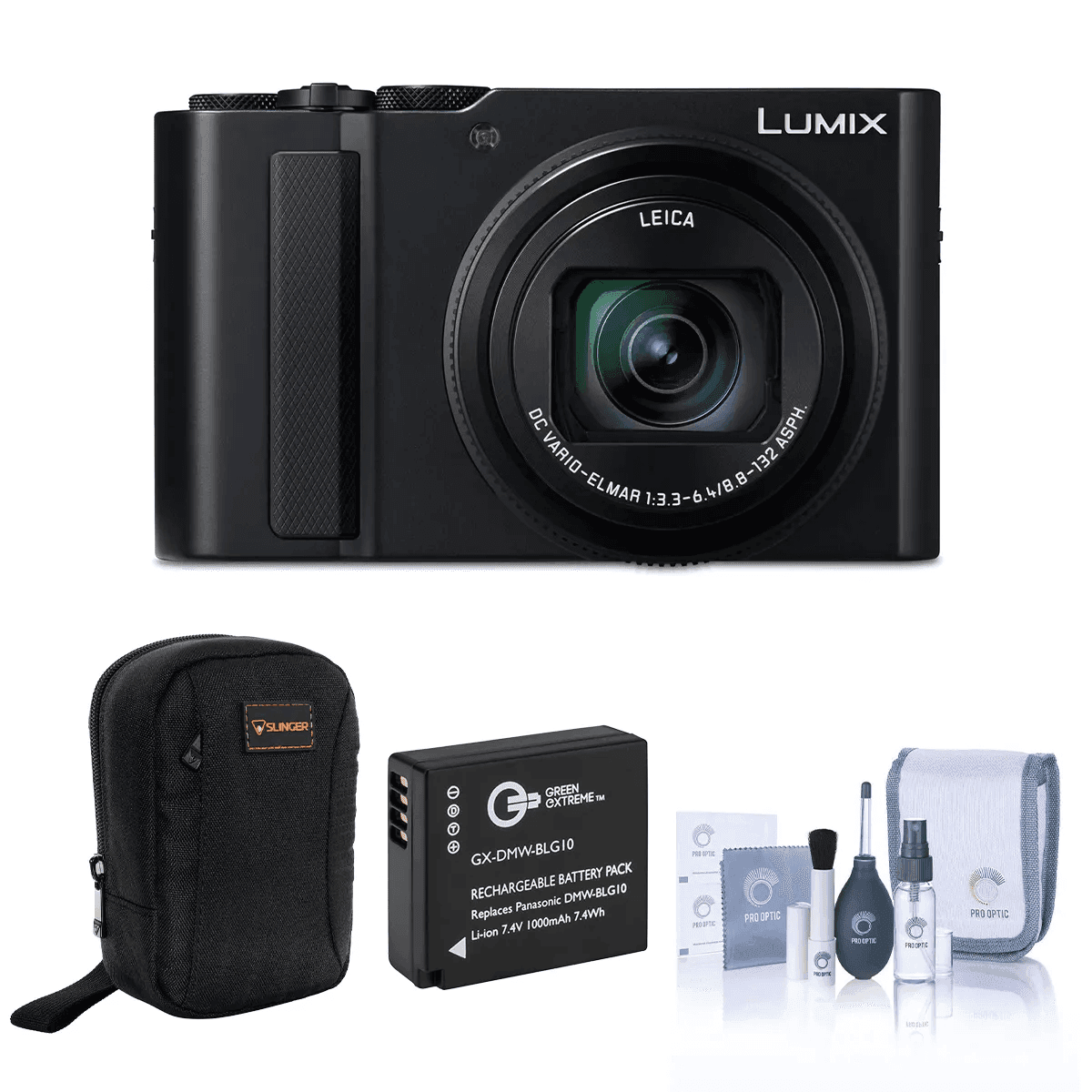 Panasonic LUMIX ZS300 4K Compact Camera Included Value Kit