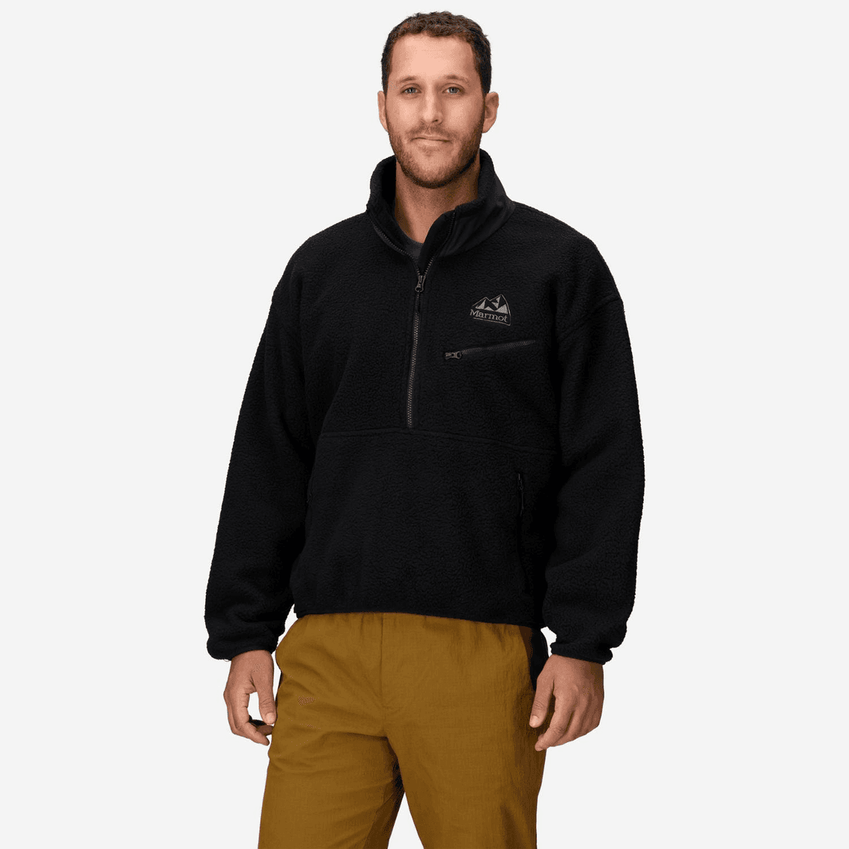 Marmot '94 E.C.O. Recycled Fleece Jacket - Men's, Black/Black, Medium