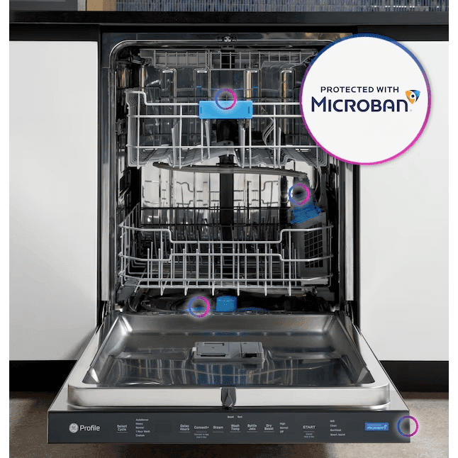 GE Profile Dry Boost 24-in Dishwasher with Third Rack image 5
