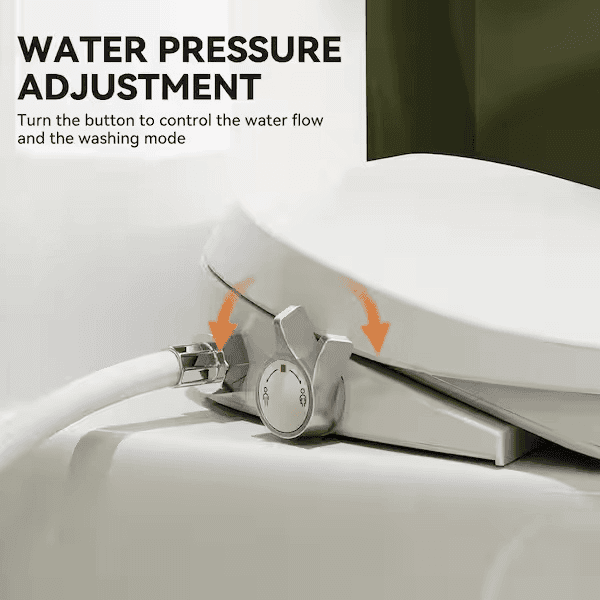 HOROW Non-Electric Elongated Bidet Seat for $49 image 5