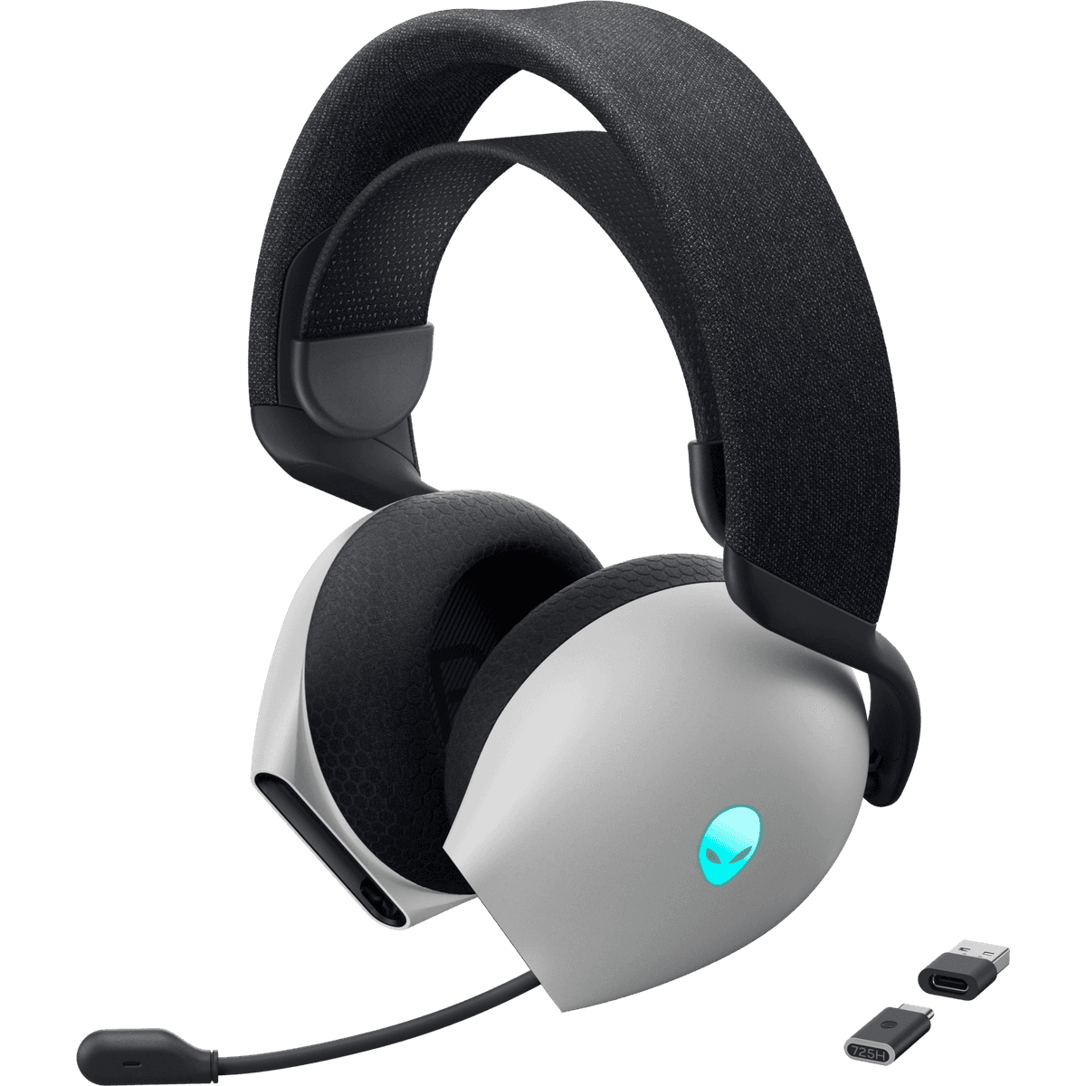 Alienware AW725H Tri-Mode Wireless Gaming Headset (Lunar Light)