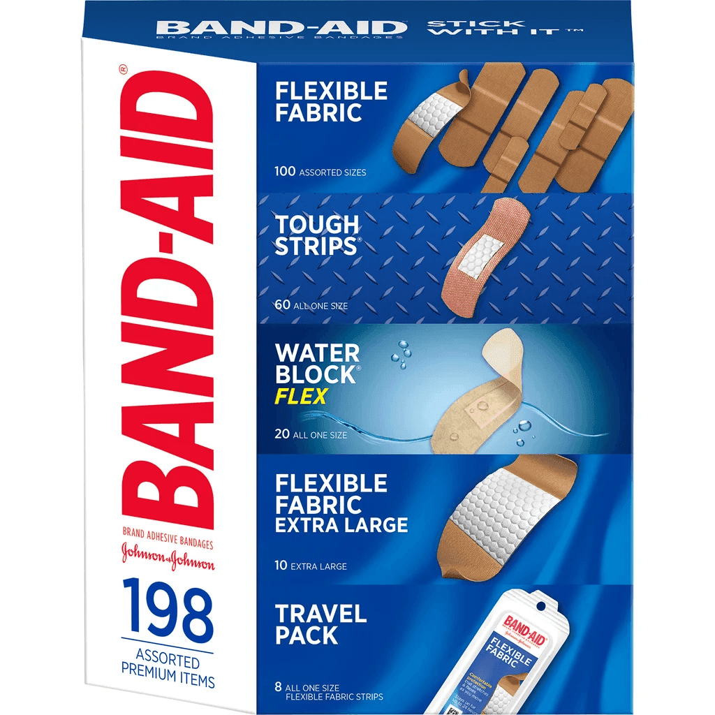 Band-Aid Assorted Adhesive Bandages 198-Count - $12.99