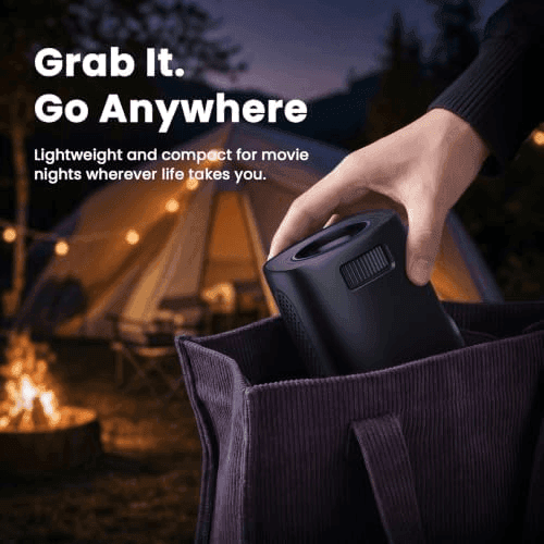 HAPPRUN Roku TV Smart Mini Projector image 2
