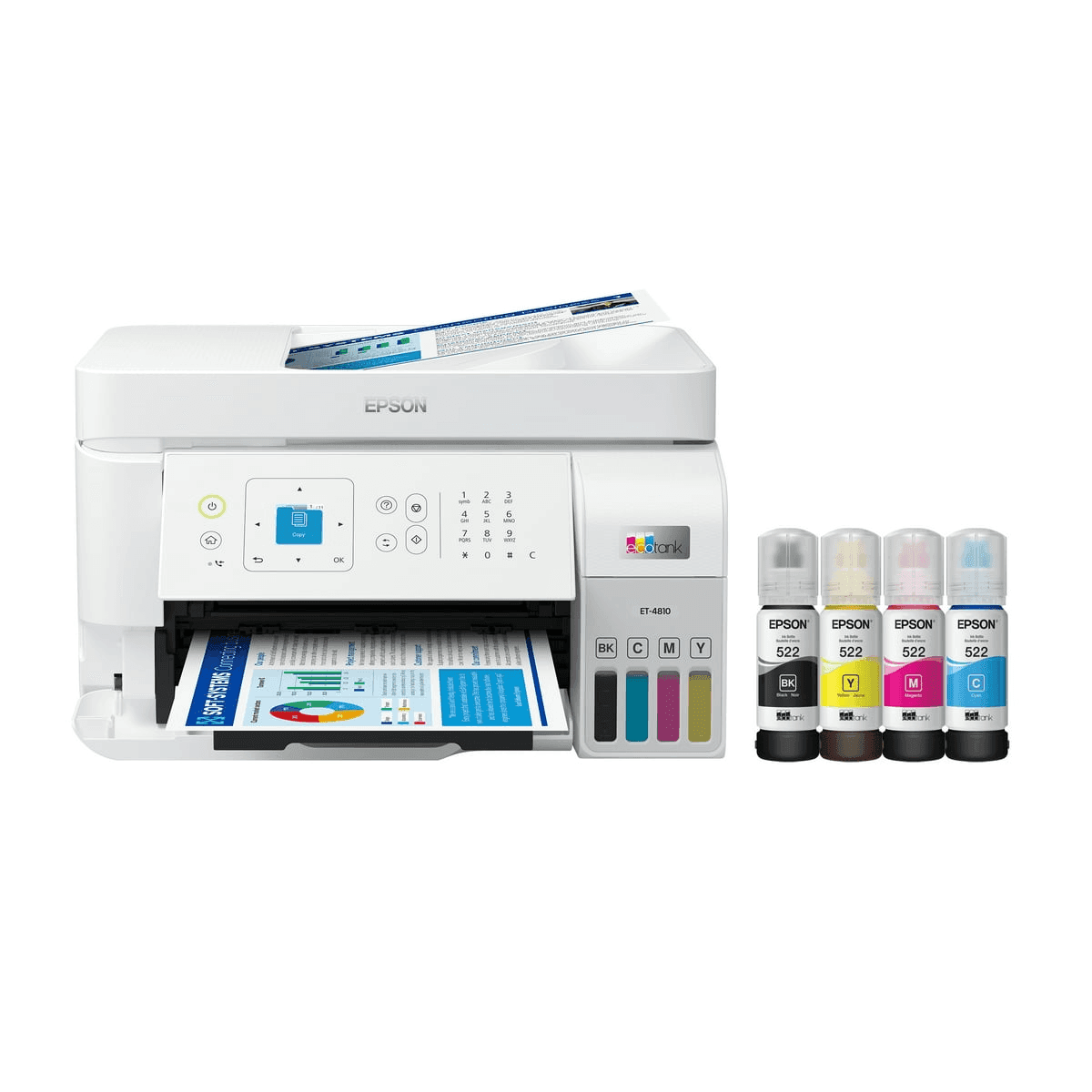 Epson EcoTank ET-4810 Wireless All-in-One Supertank Printer - $249