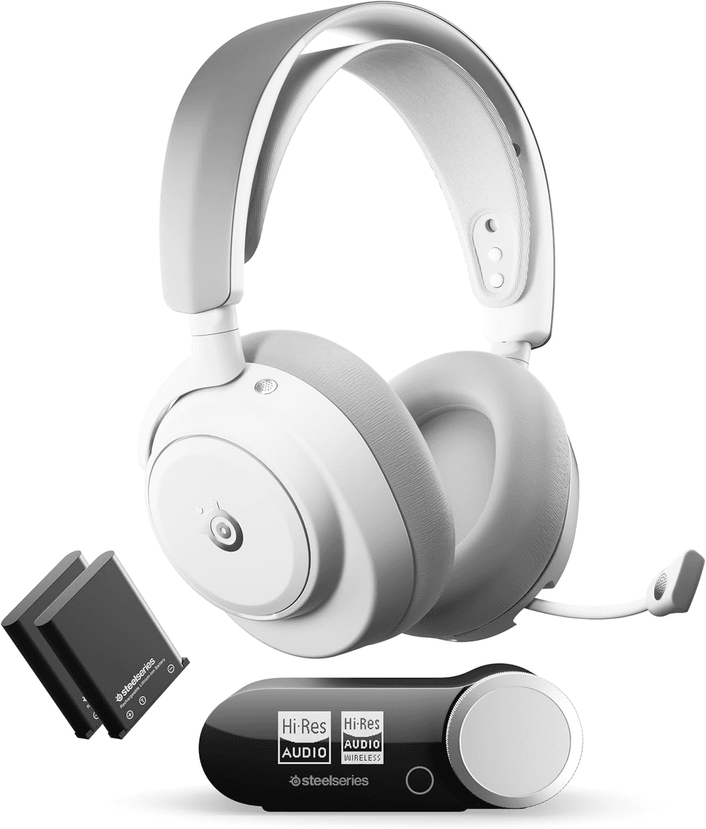 SteelSeries Arctis Nova Pro Omni Wireless Headset - White