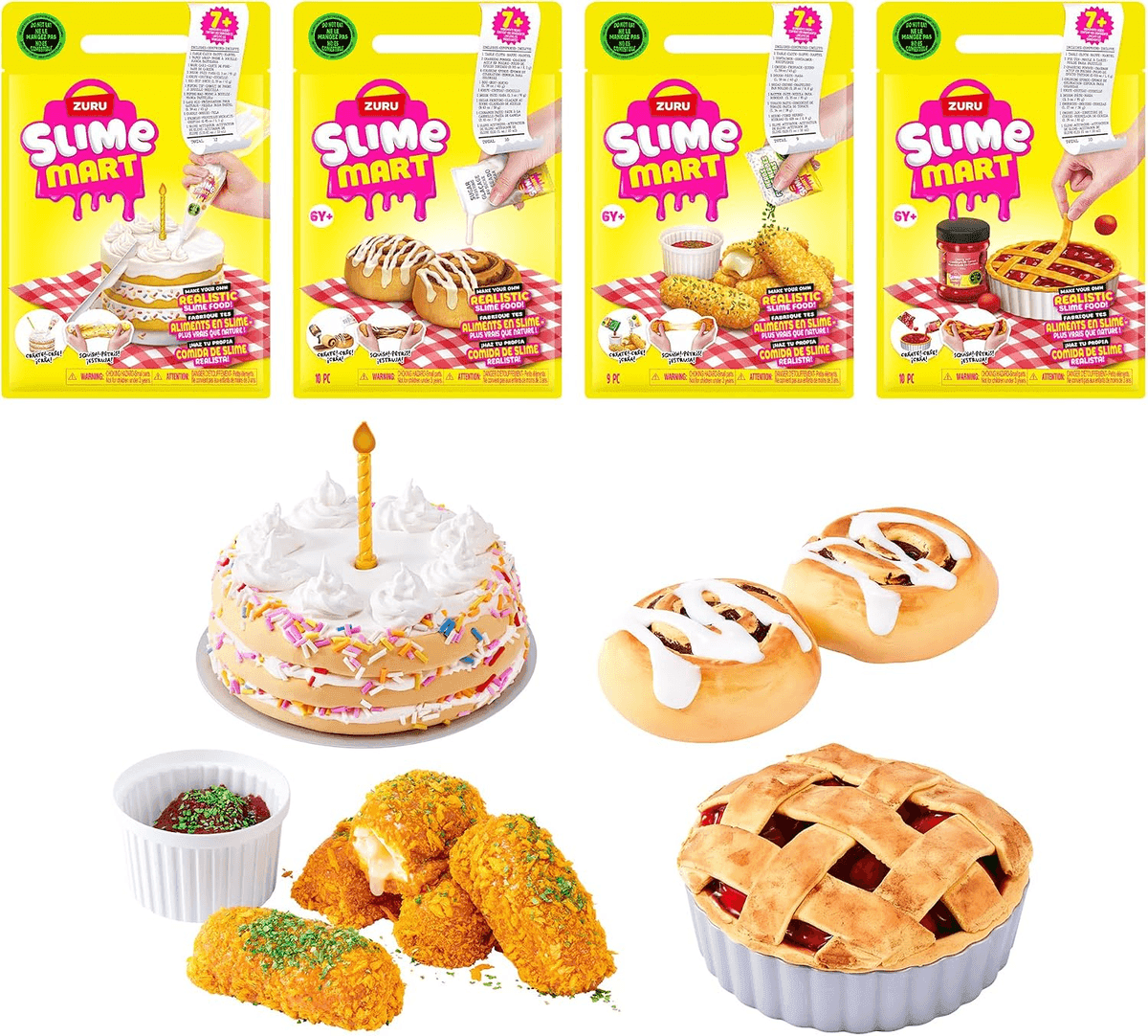 ZURU Slime Mart Shopping Bag 4-Pack
