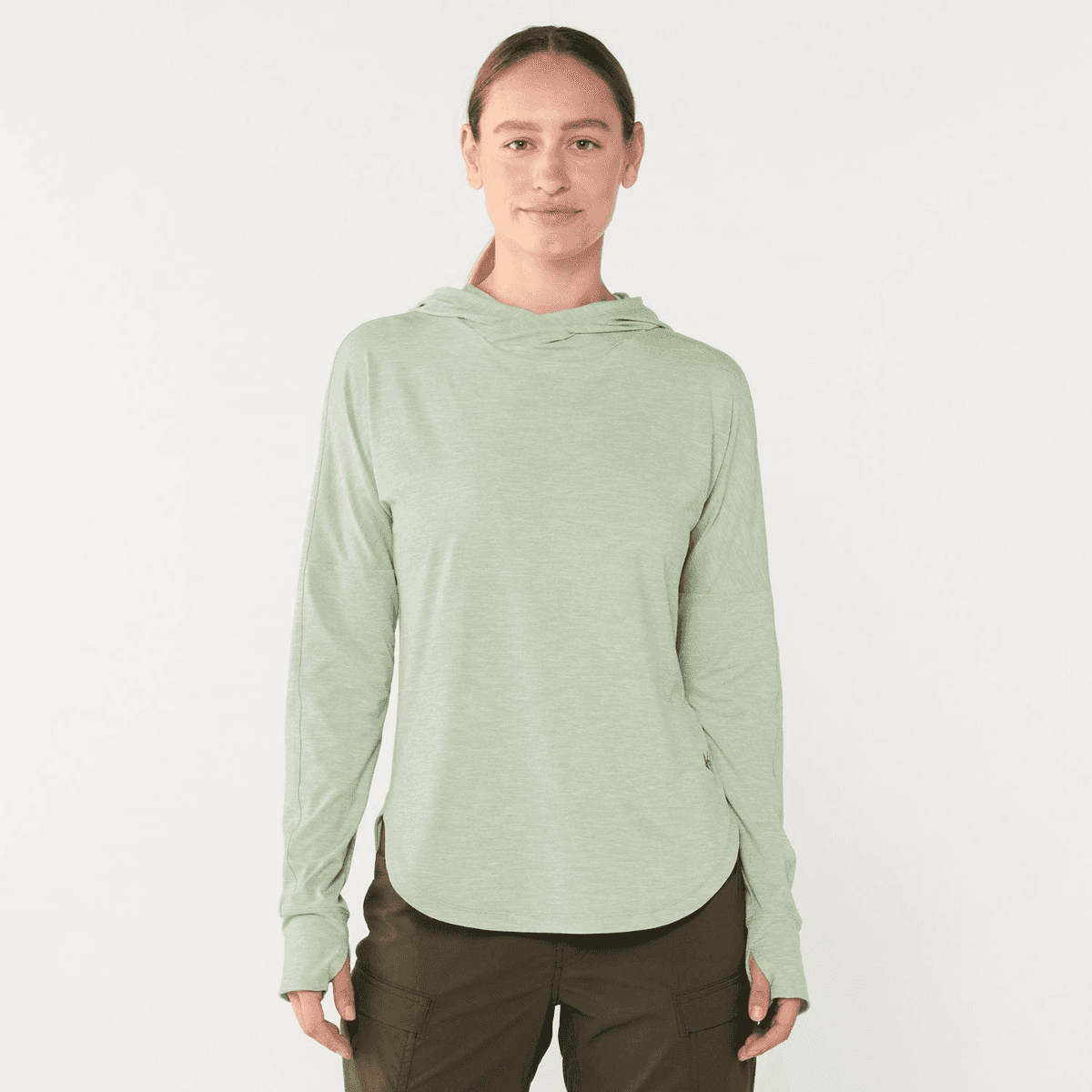REI Co-op Sahara Shade Hoodie - Women's, Harvest Sage Heather, M image 2
