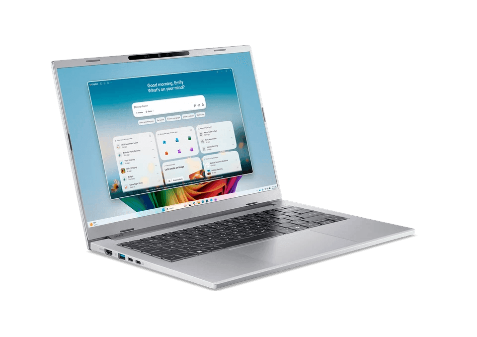 Acer Aspire 14 AI Ryzen AI 7 445 16GB/1TB Touch Laptop image 2