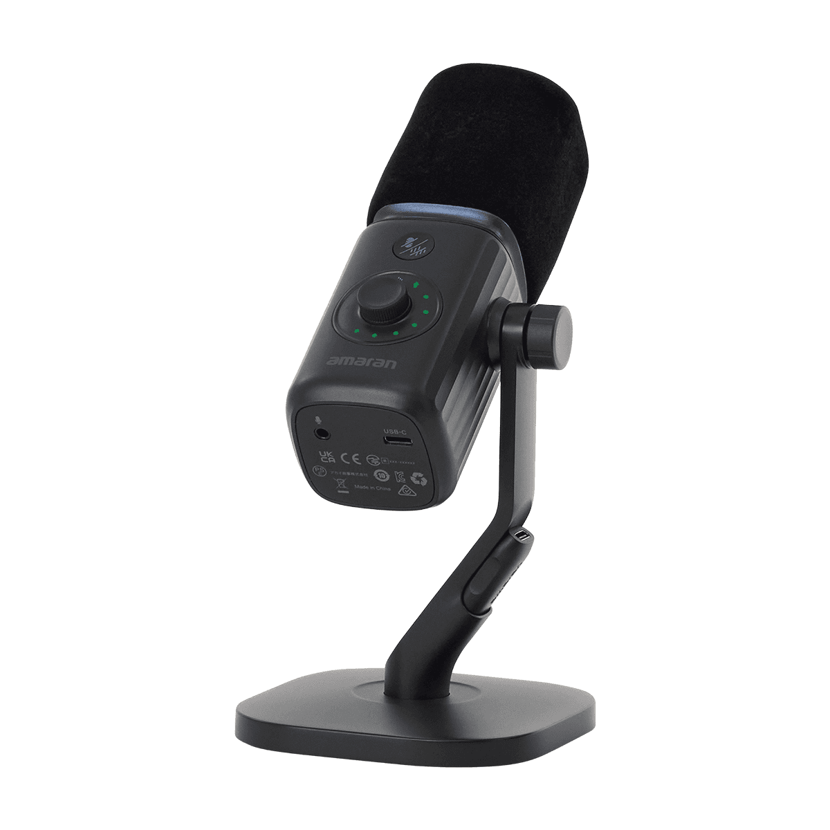 amaran Wireless/USB-C Dynamic Microphone with Desktop Stand image 3