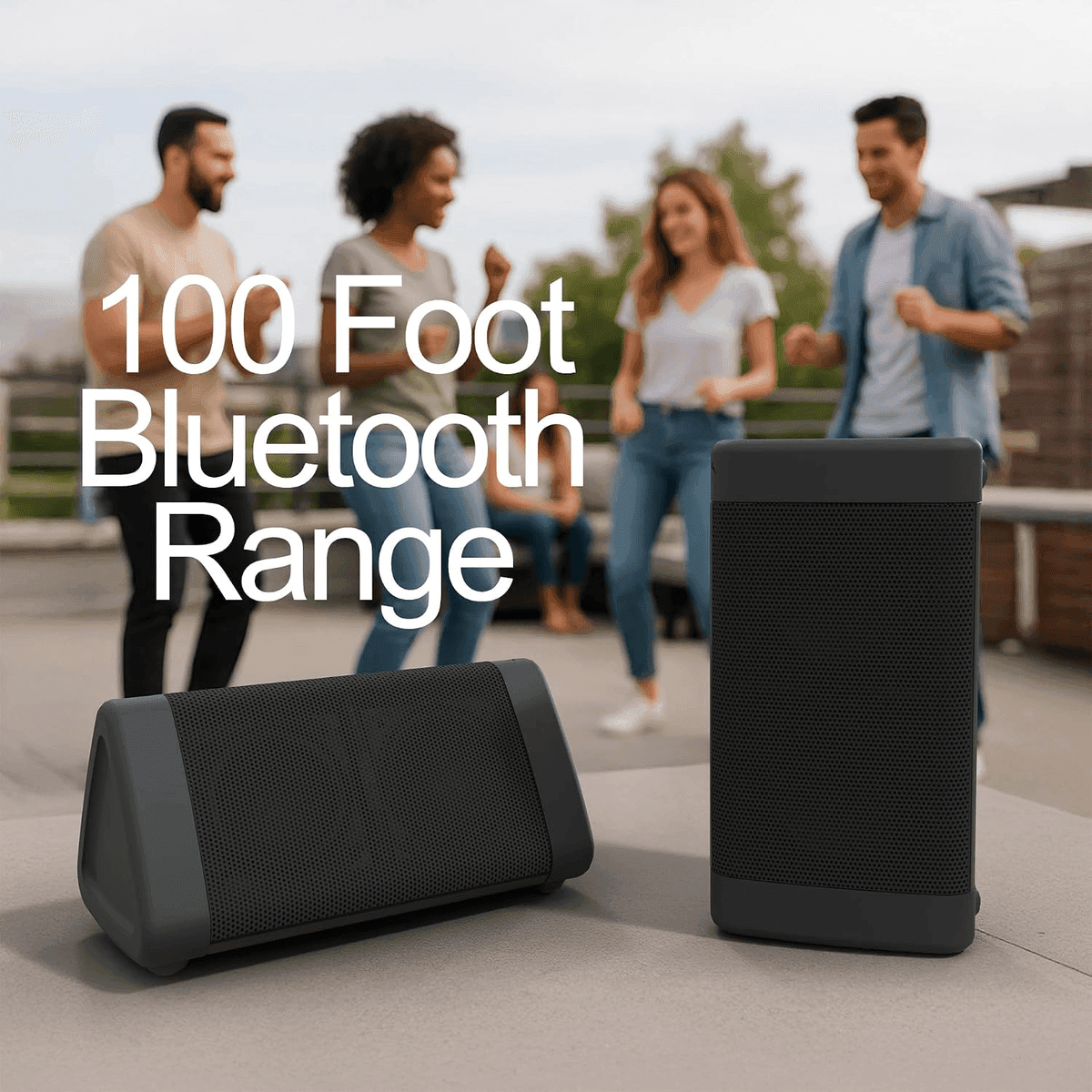 OontZ Angle 3 Gen 4 Portable Bluetooth Speaker - Black image 5