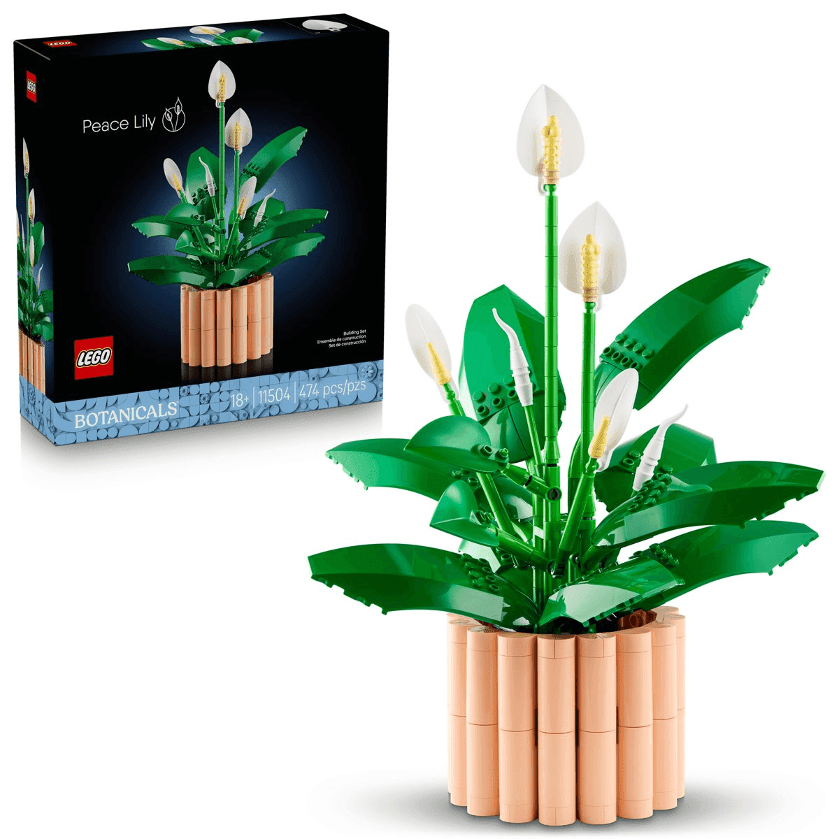 LEGO Botanicals Peace Lily Building Set 11504