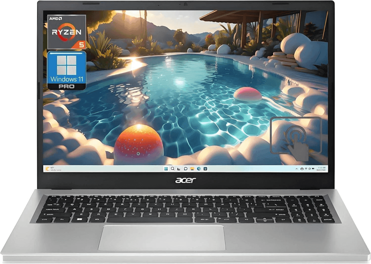 Acer Aspire 3 15.6-inch Ryzen 5 Laptop with 16GB RAM and 1TB SSD - Certified Refurbished