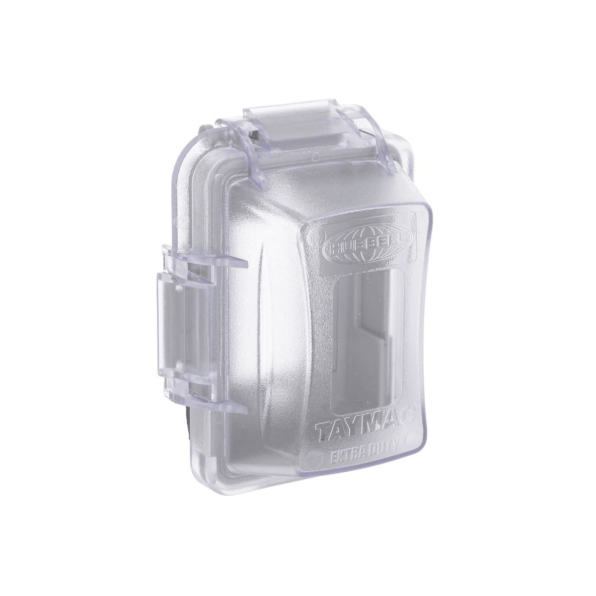 Hubbell TayMac MM420C Weatherproof Outlet Cover - Clear