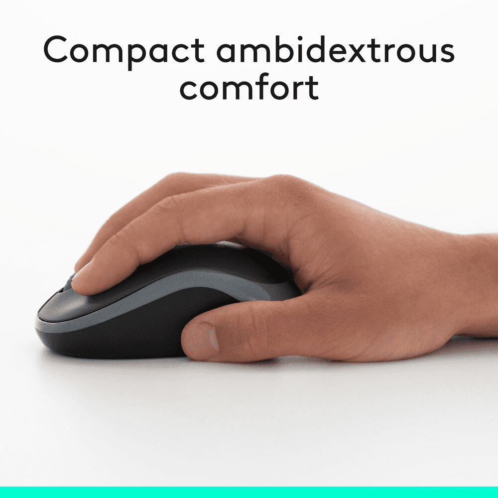 Logitech MK270 Wireless Keyboard & Mouse Combo - Black image 3