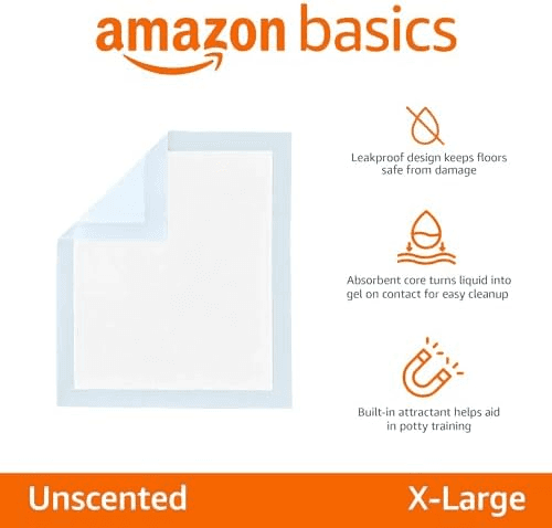 Amazon Basics X-Large Dog Training Pads - 40-Pack image 2