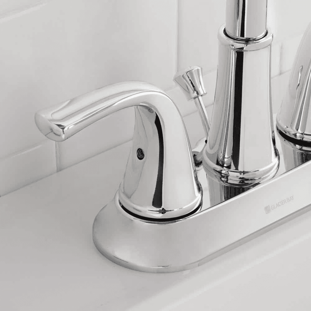 Glacier Bay Bettine 4-Inch Centerset Bathroom Faucet - Chrome image 4