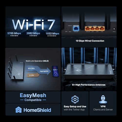 TP-Link Archer BE600 Wi-Fi 7 Router for $189.98 image 2