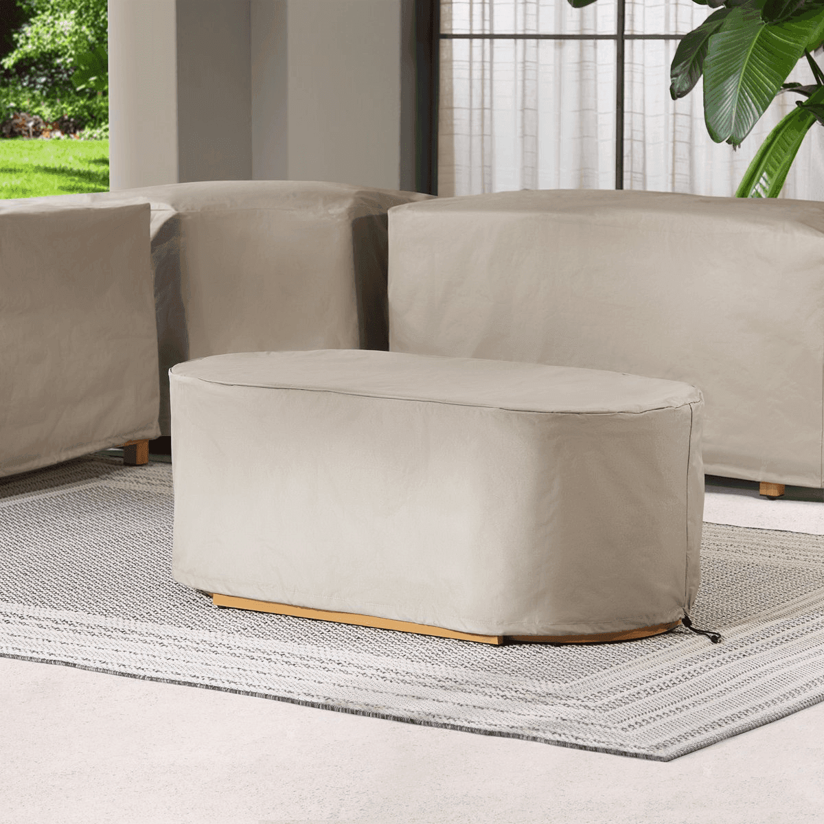 Better Homes & Gardens Juliet Outdoor Table and 2 Ottomans for $279 image 4