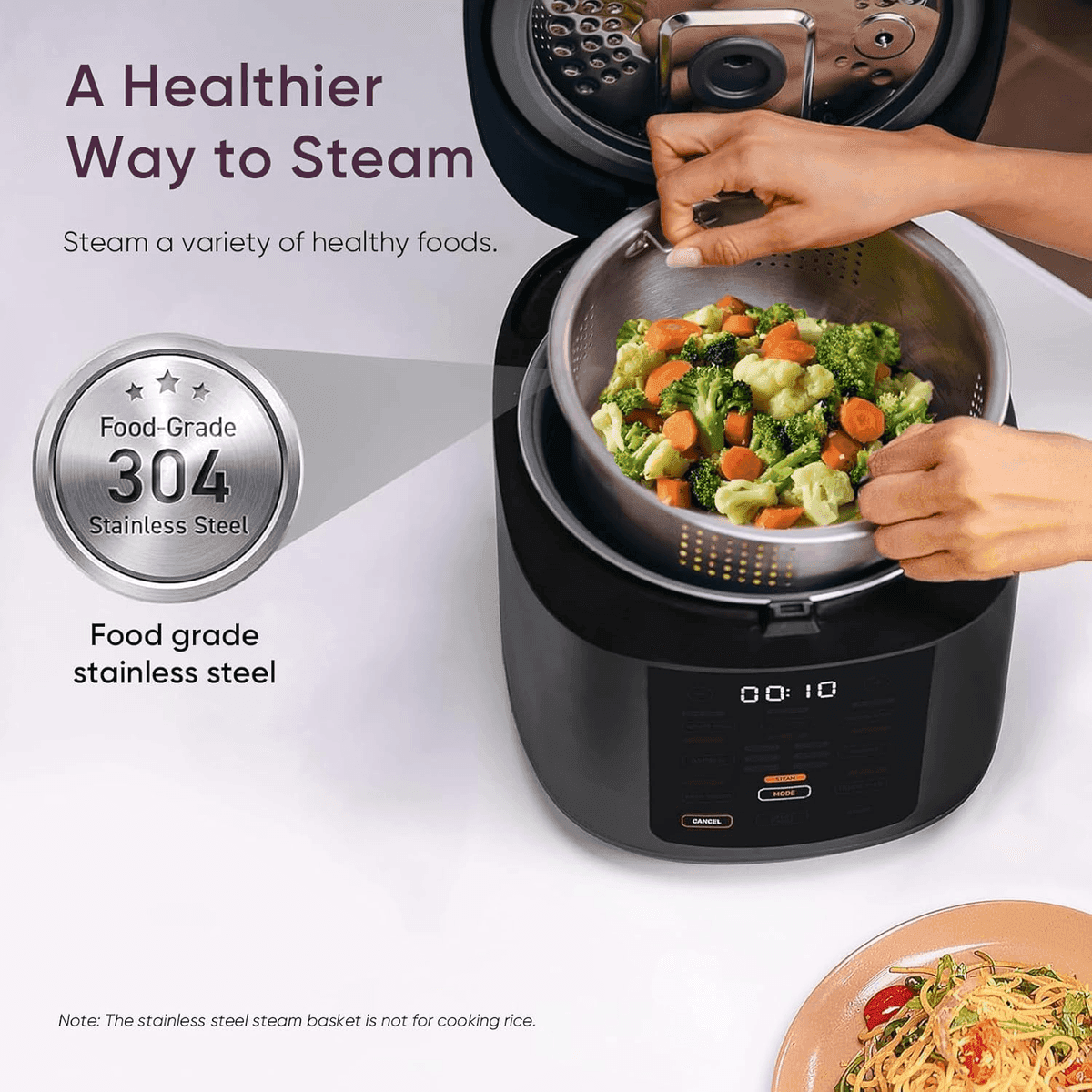 Cosori 10-Cup 18-in-1 Rice Cooker for $89.96 image 2