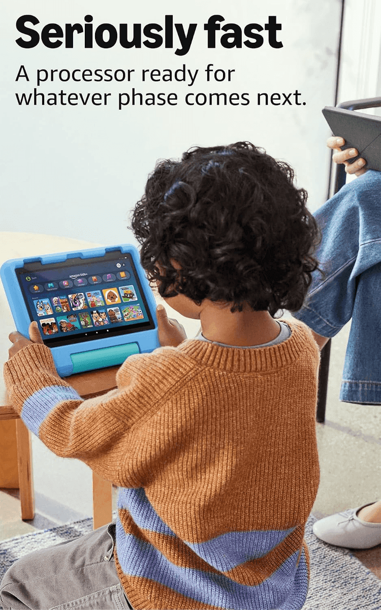 Amazon Fire HD 8 Kids Tablet 64GB, Blue image 4