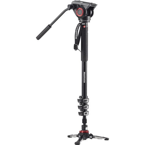 Manfrotto XPRO Video Monopod with Fluid Head