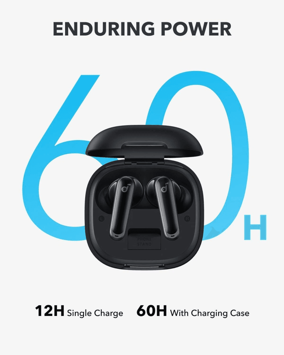 Soundcore P40i Noise-Cancelling Earbuds - Certified Refurbished image 3