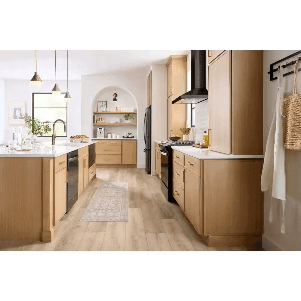 Hampton Bay Leyton 24-inch White Oak Drawer Base Cabinet image 4