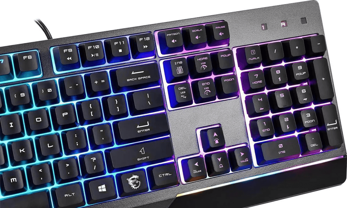MSI Vigor GK30 RGB Gaming Keyboard image 3